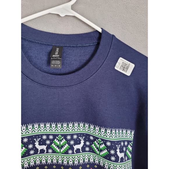 Unisex This Meeting Could Have Been An Email Christmas Sweatshirt Medium - Picture 4 of 8